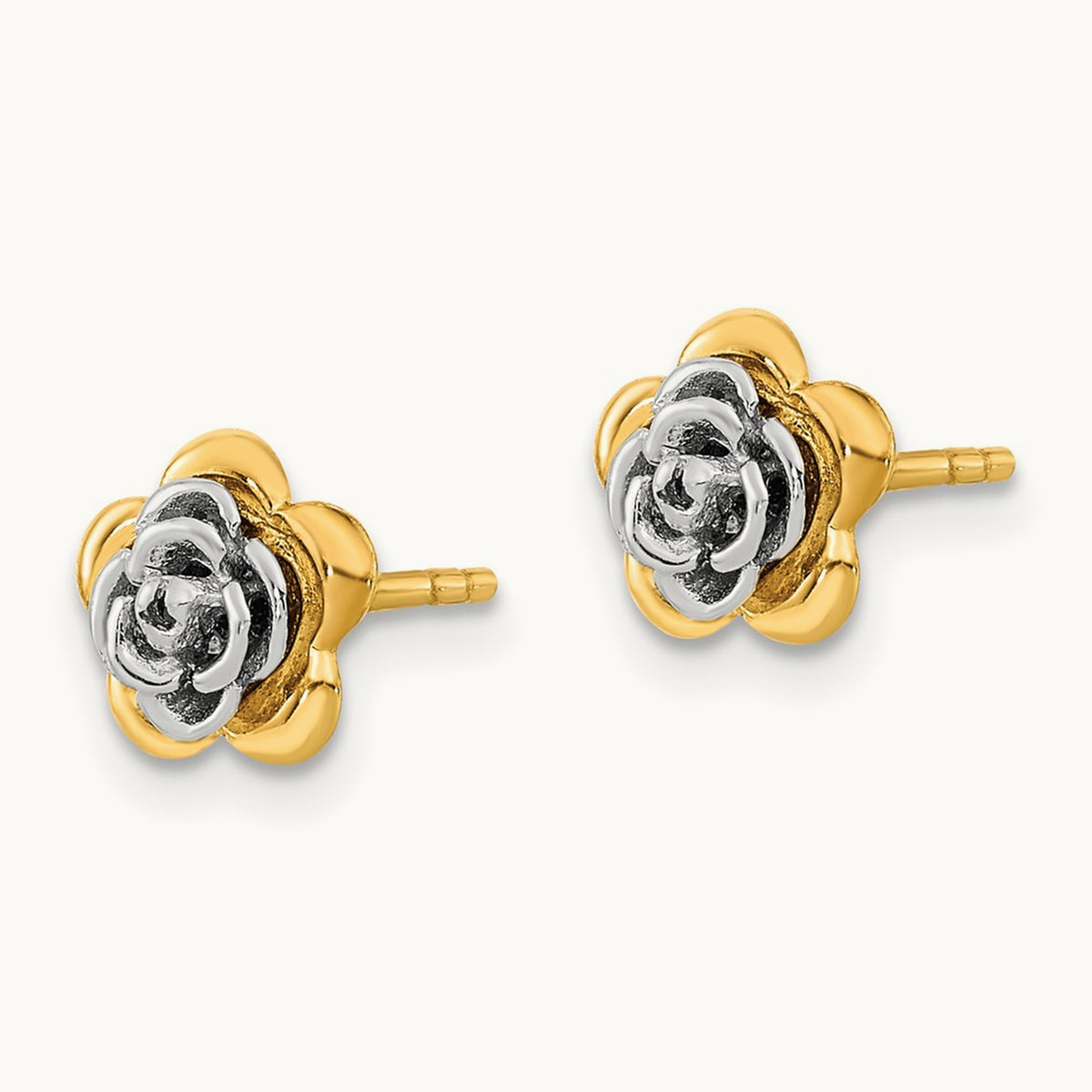 Flower Post Earrings — photo set