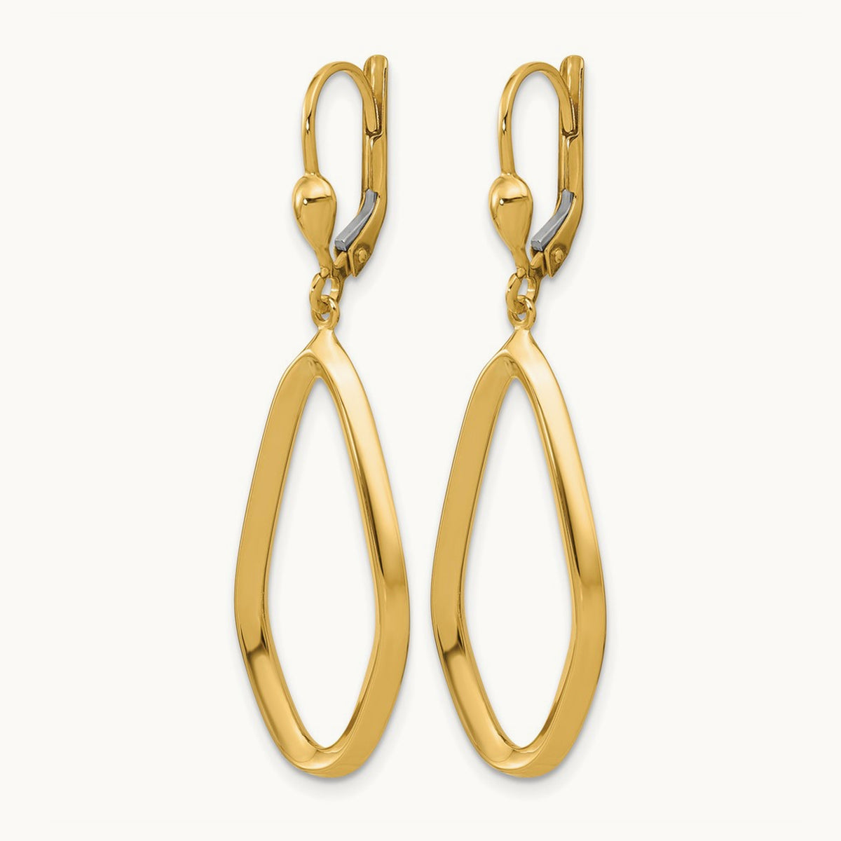 Polished Dangle Leverback Earrings — Leslie's — photo set
