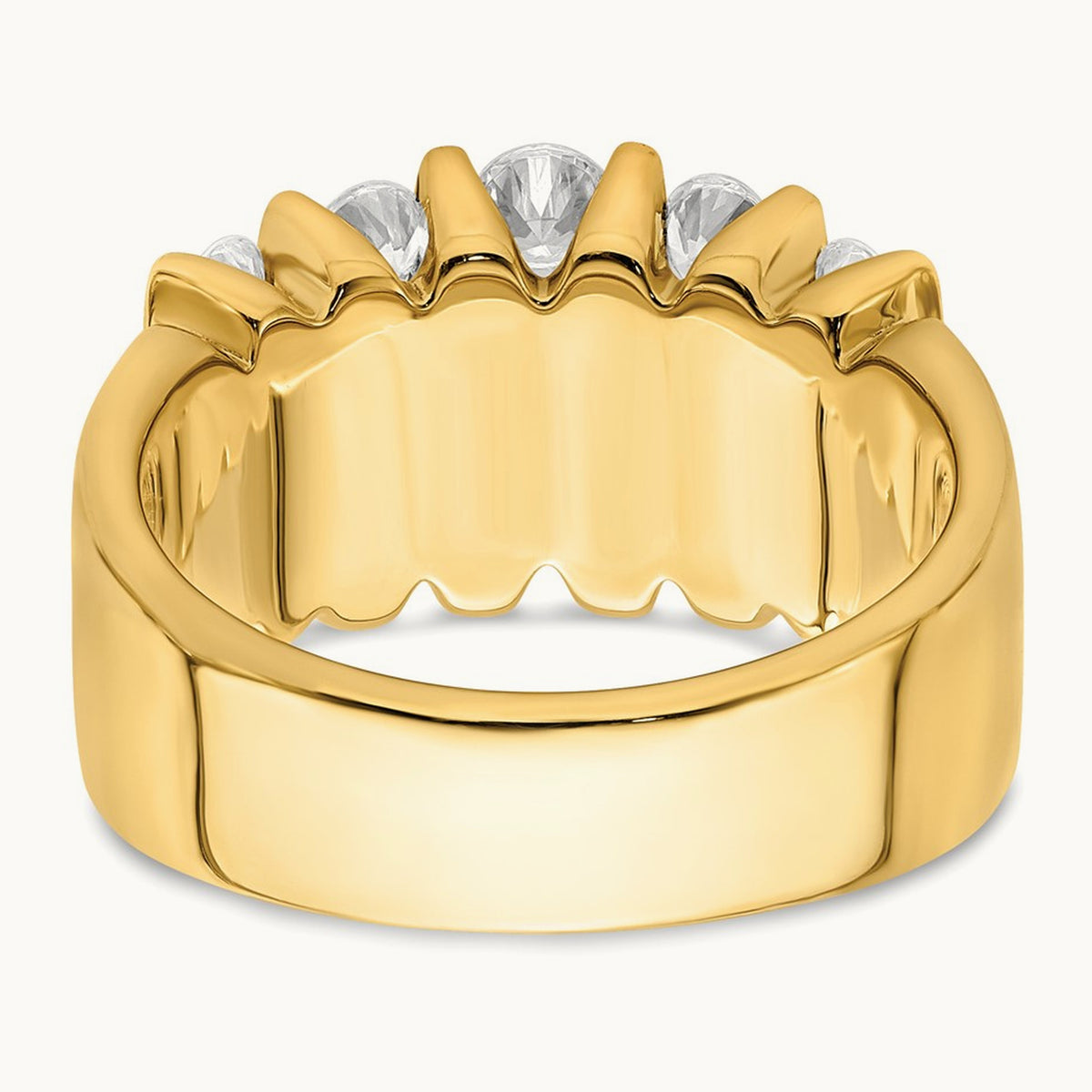 Fashion Band, 1.00-3.00 ct tw Lab-Grown Diamond — 1 1/2 ct, 14K Yellow Gold