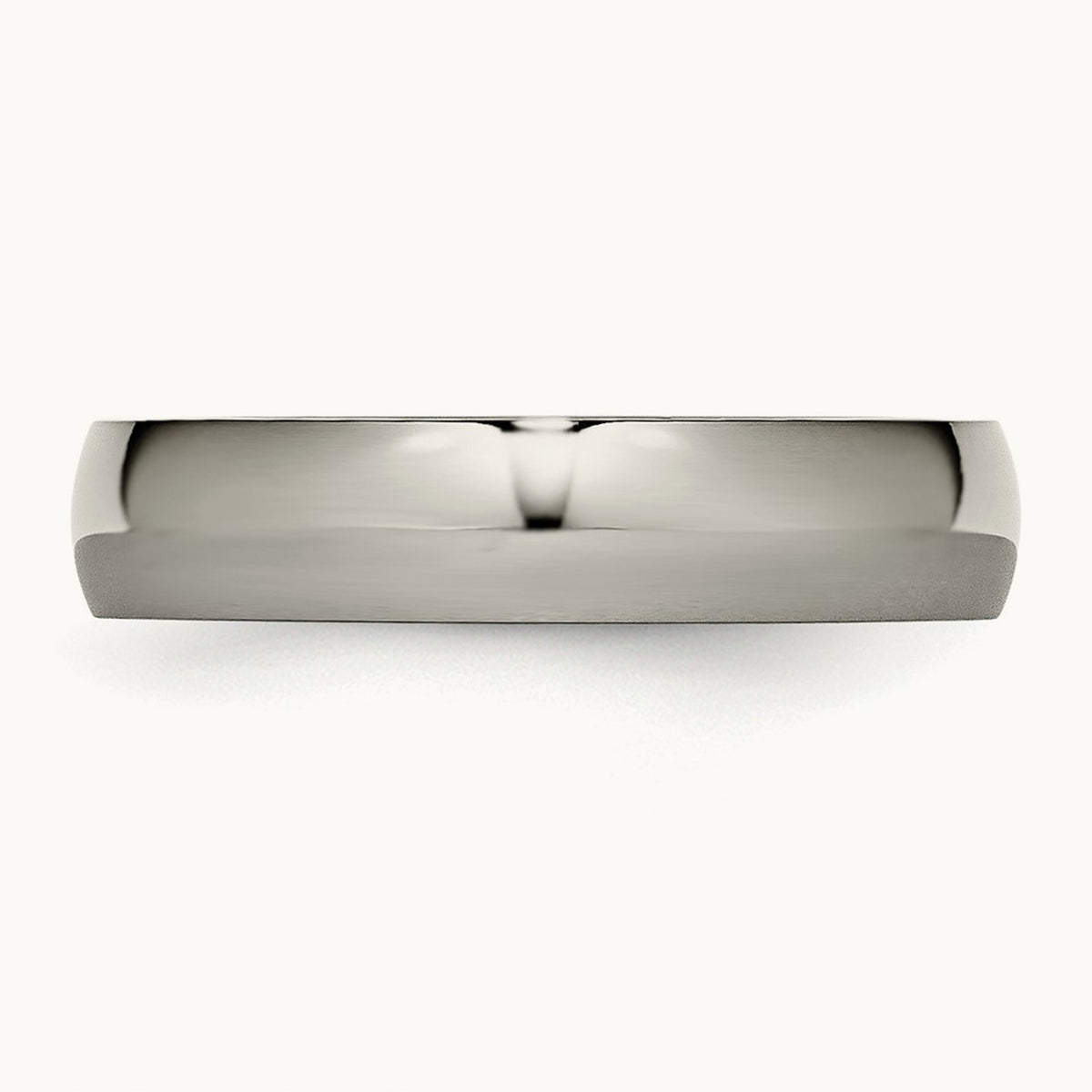 Polished Half Round Band — 5mm