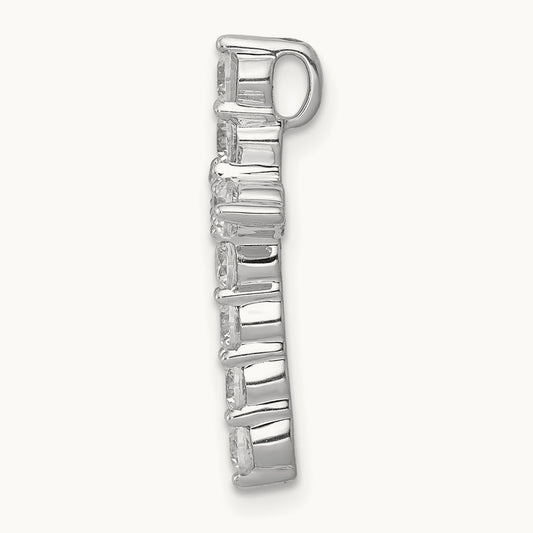 3/4ct. Diamond Cross Chain Slide — photo set