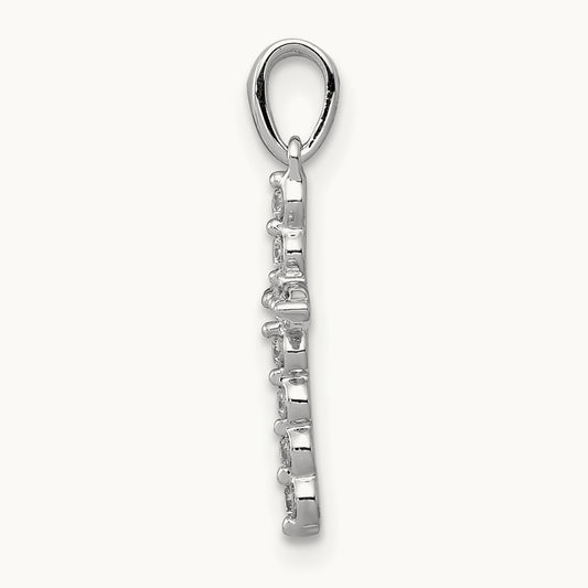 1/10ct. Diamond Cross Pendant — photo set