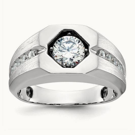 Men's Ring, 1.25 ct tw Lab-Grown Diamond