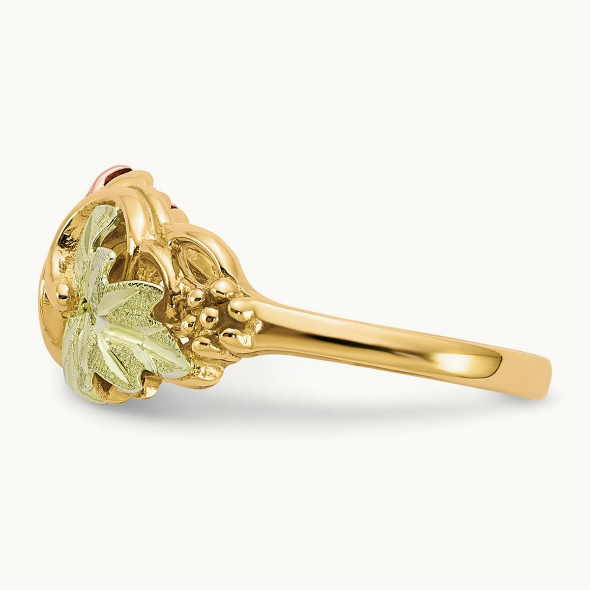Black Hills Gold Flower Ring