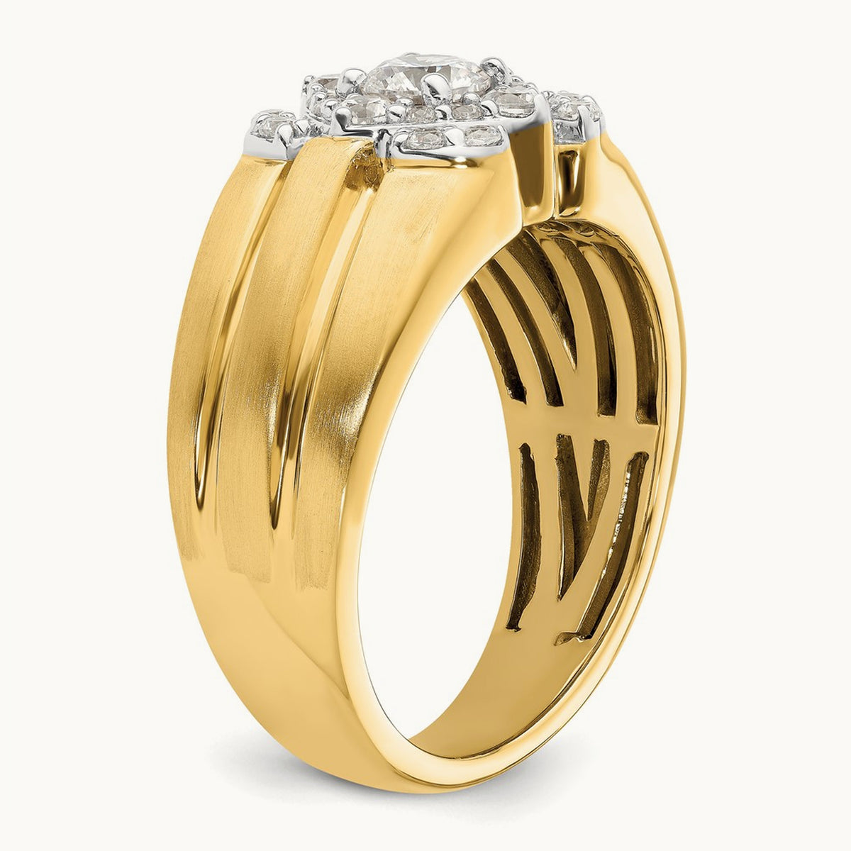 Men's Ring, 1.00 ct tw Lab-Grown Diamond