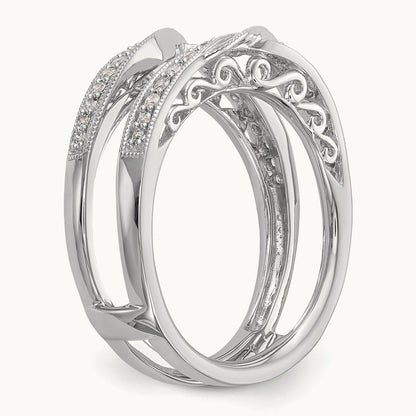 Diamond Guard, 14K White Gold