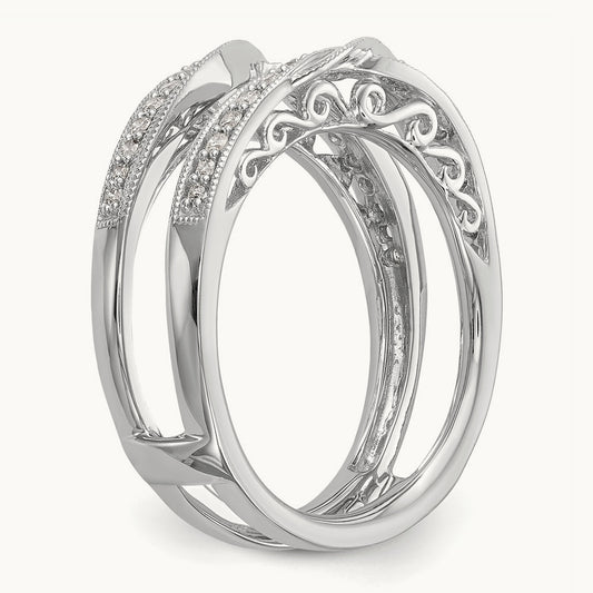 Diamond Guard, 14K White Gold