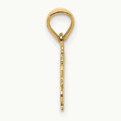 BORN TO SHOP Charm, 14K