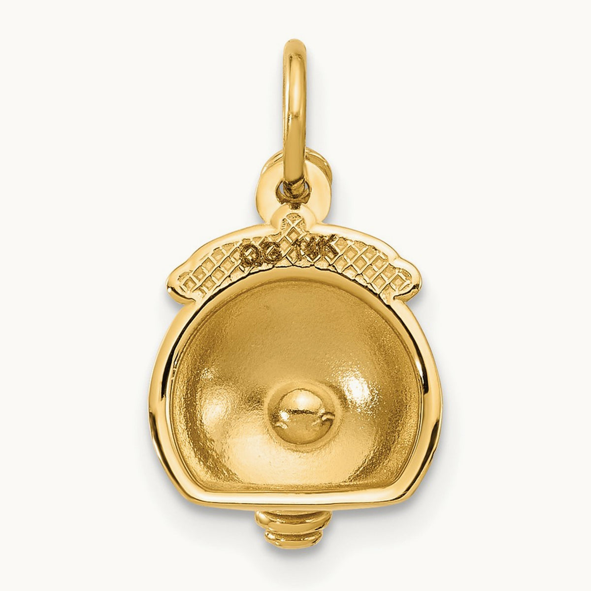 Fancy Honey Pot With Wand, 14K Yellow Gold