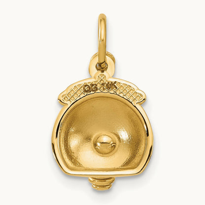 Fancy Honey Pot With Wand, 14K Yellow Gold