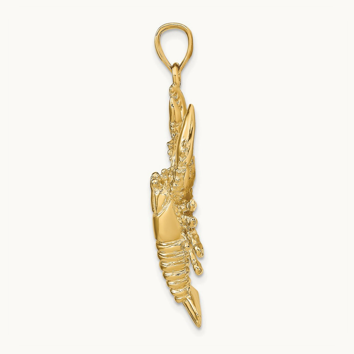 Lobster Pendant, 14K