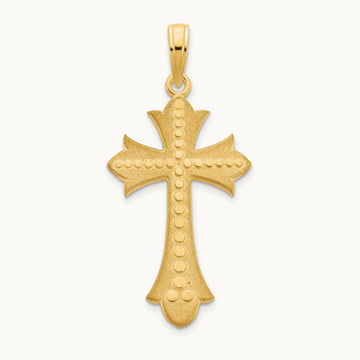 Cross Pendant, 14K