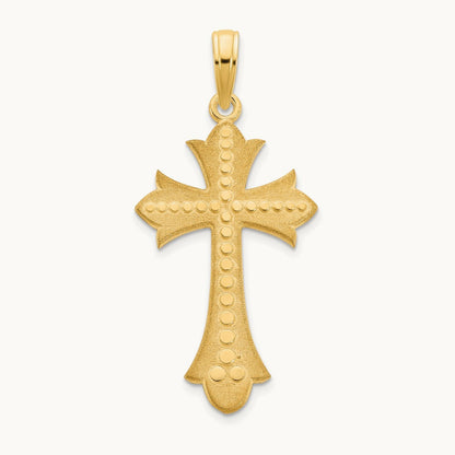 Cross Pendant, 14K