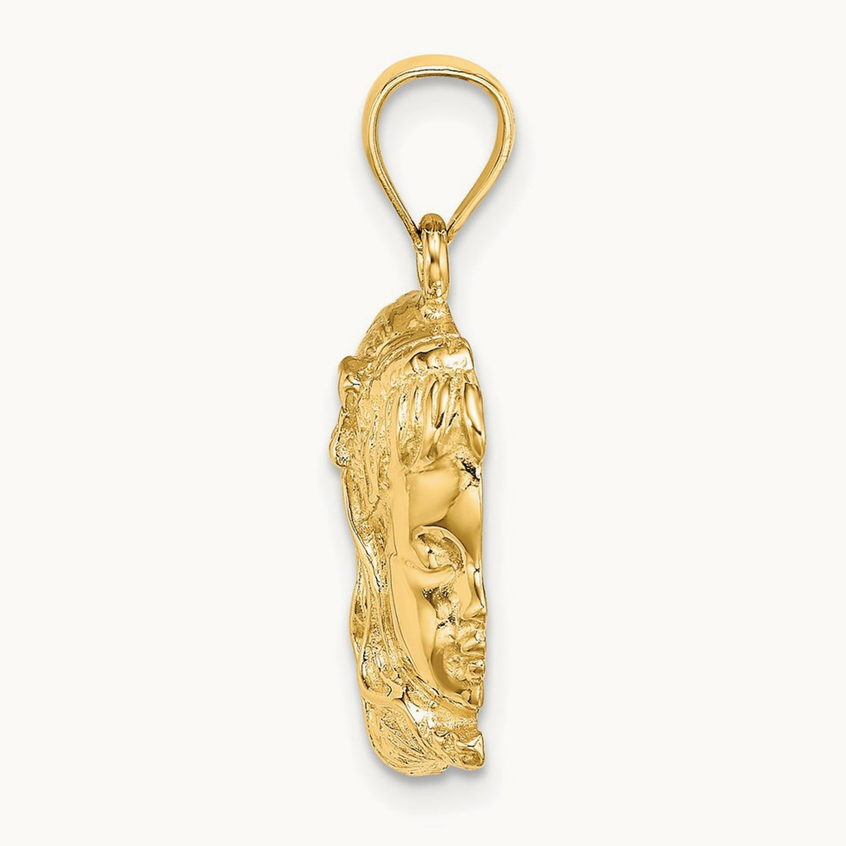 Girl Head Charm — 22.5mm