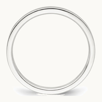 Sterling Silver 2mm Lightweight Flat Band