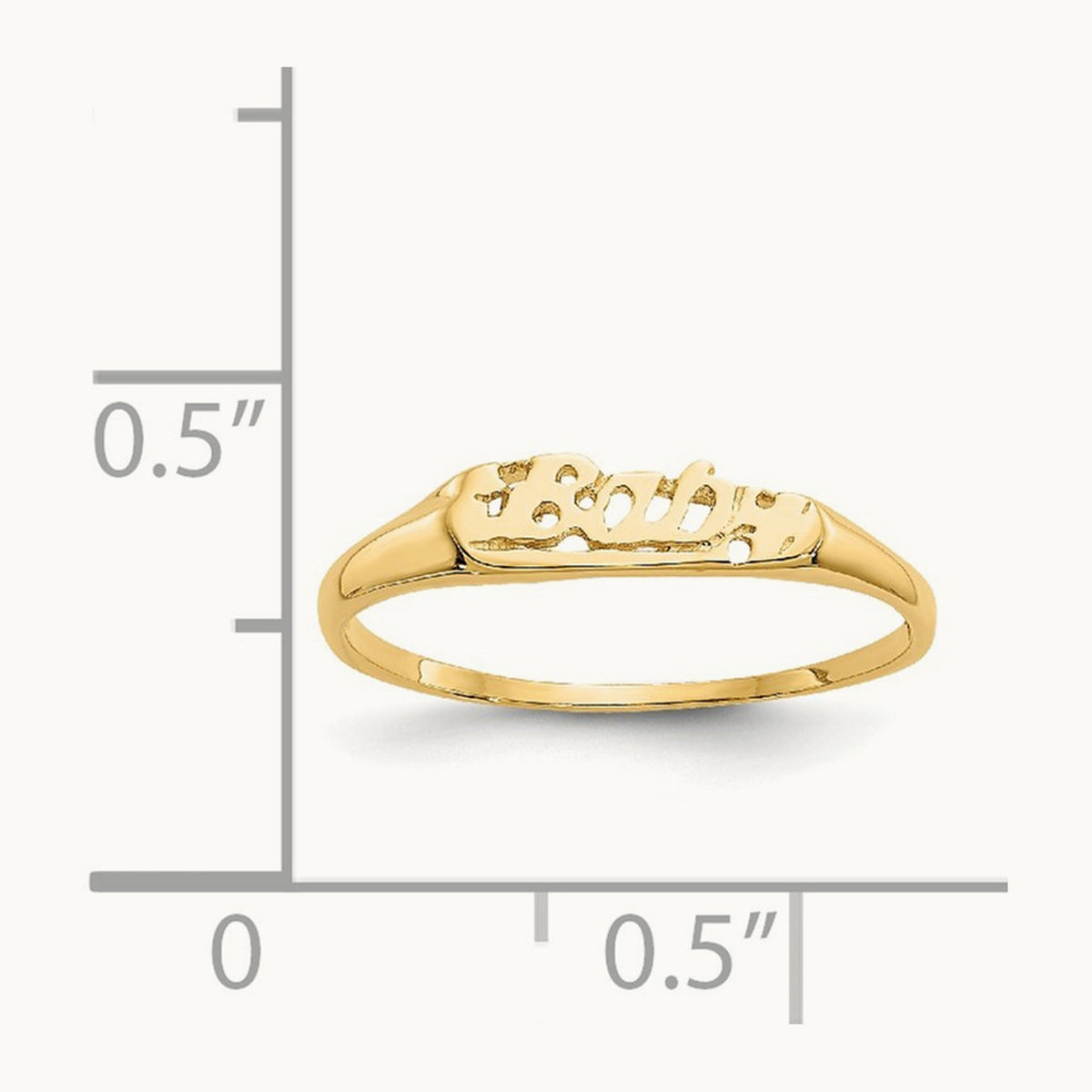Madi K Baby Ring, 14K