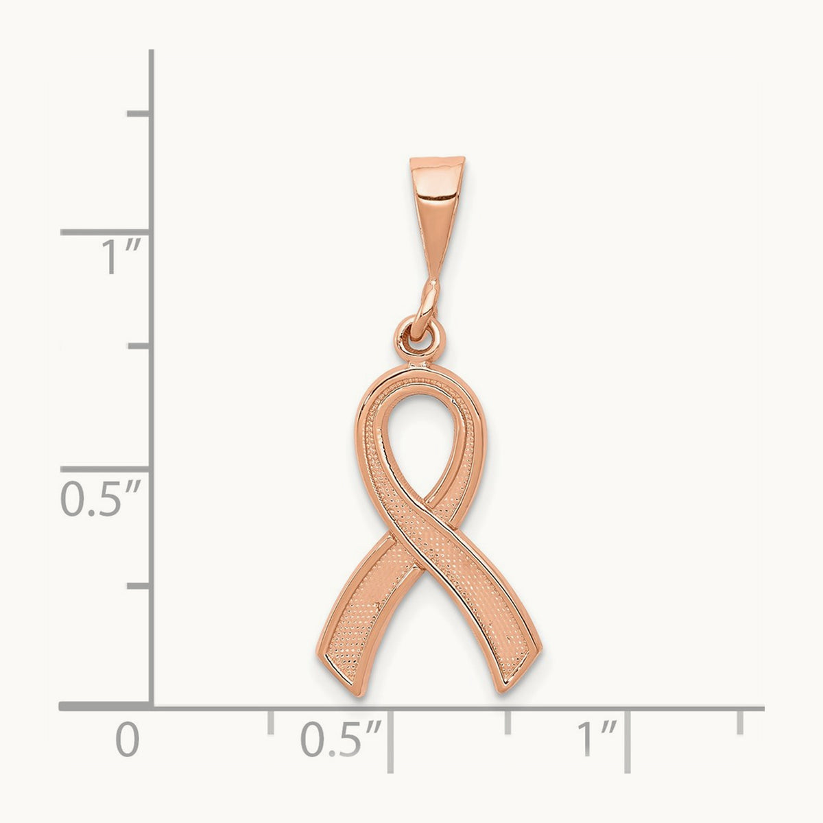 Awareness Pendant, 14K Rose Gold