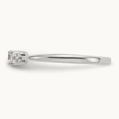 First Promise Complete Diamond Promise/Engagement Ring, 14K White Gold