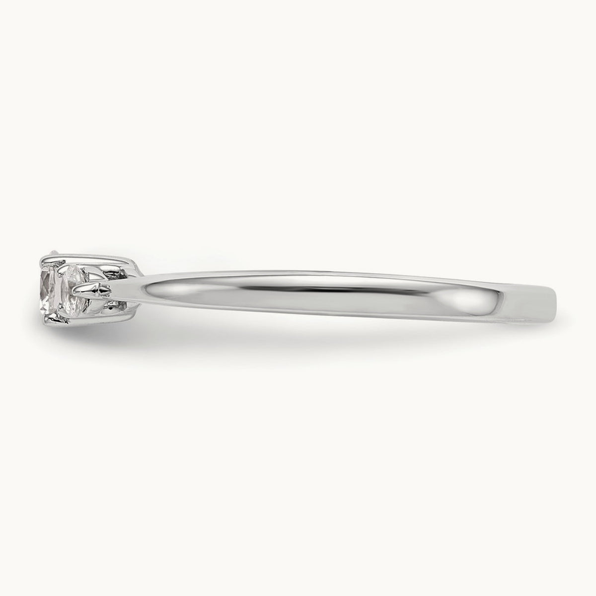 First Promise Complete Diamond Promise/Engagement Ring, 14K White Gold