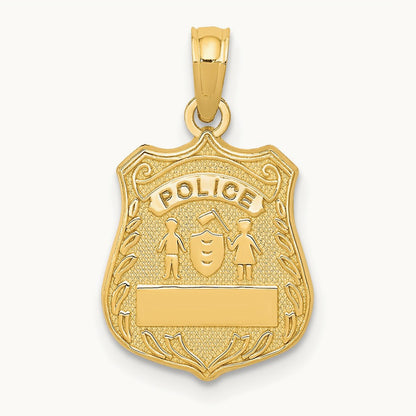 POLICE Badge Pendant — photo set