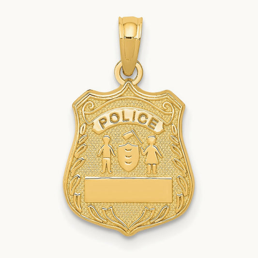 POLICE Badge Pendant — photo set