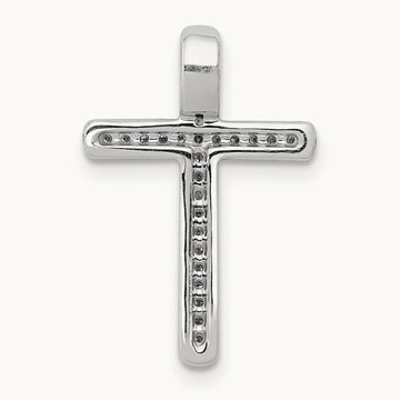 1/10ct. Diamond Cross Chain Slide — photo set