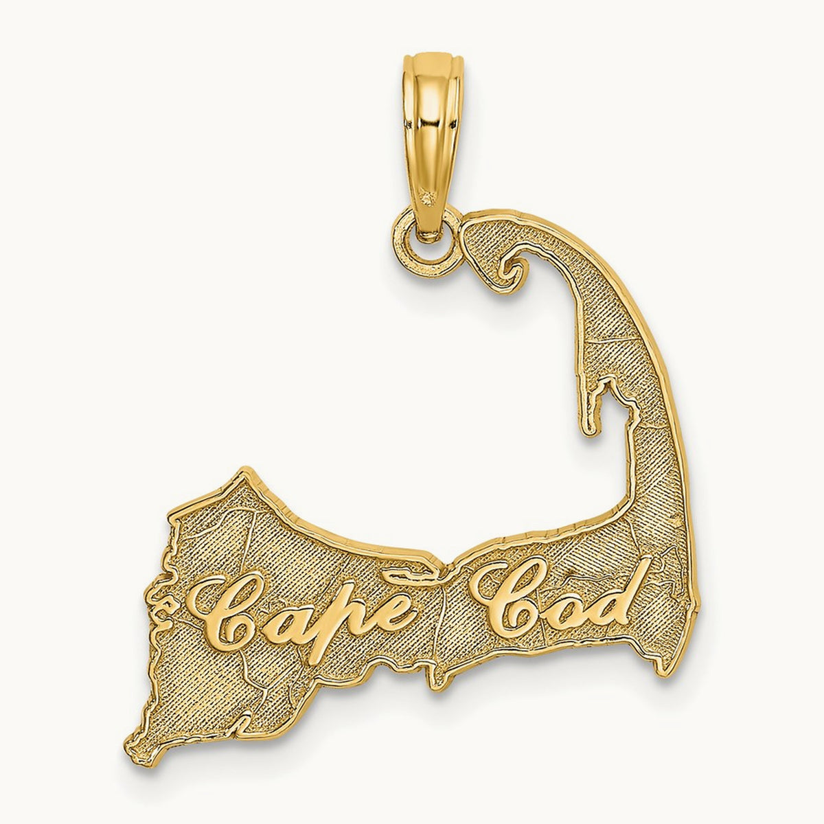 CAPE COD Map Charm — 24mm