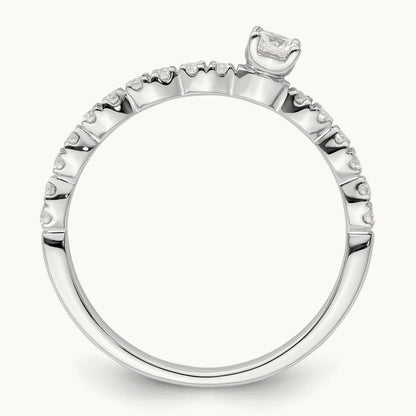 Promise Band, 0.50 ct tw Lab-Grown Diamond
