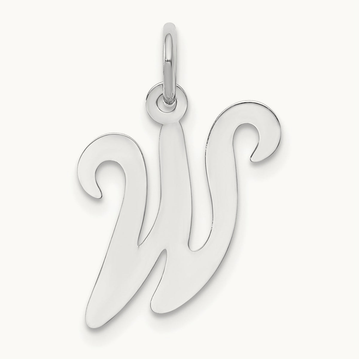 Script Initial Charm — W