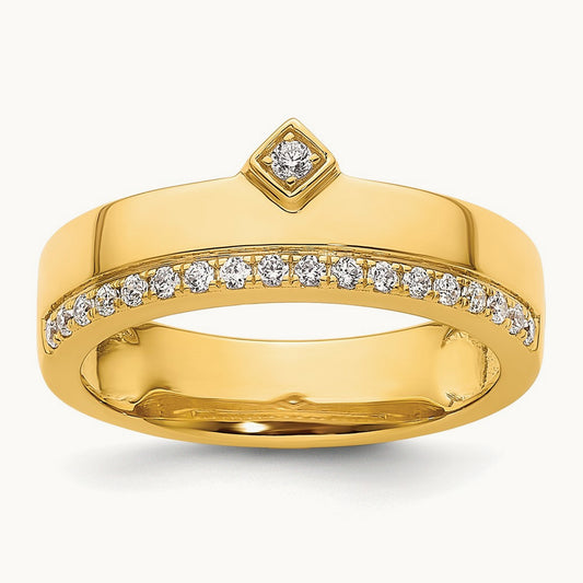 Diamond Womens Complete Wedding Band — photo set