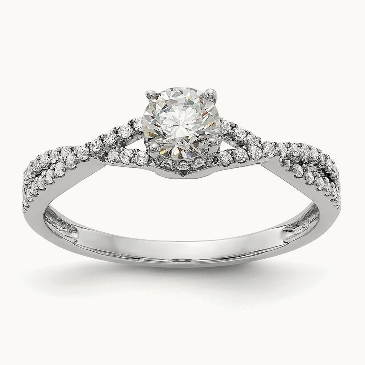 Semi-Mount Engagement Ring, 0.20 ct tw