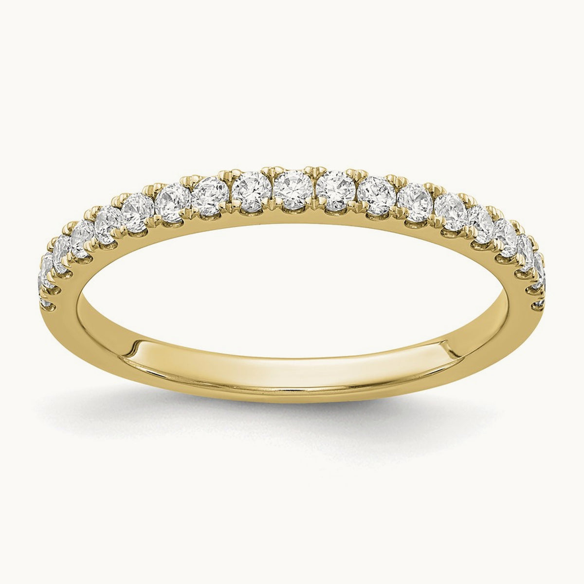 Scalloped Pavé Band — 7