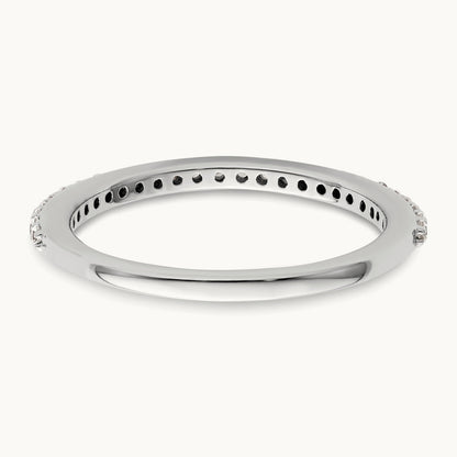 Diamond Band, 14K White Gold