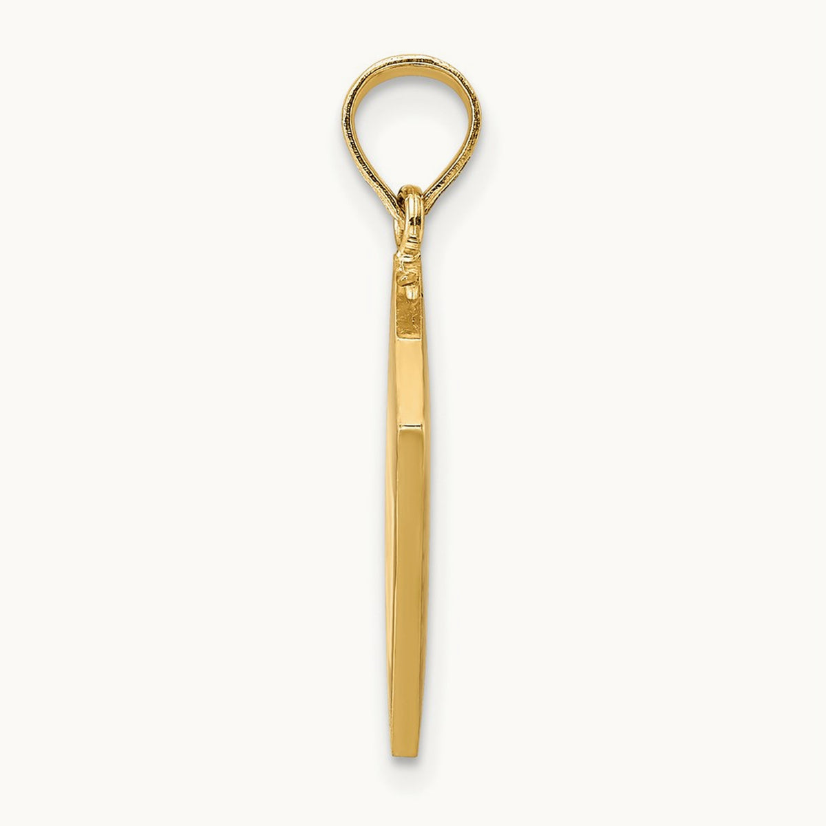 W/ Red Enamel 3-D Cook Book Charm, 14K