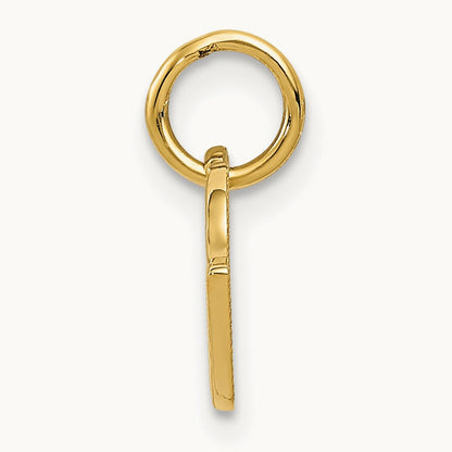 Racing Flags Charm, 14K