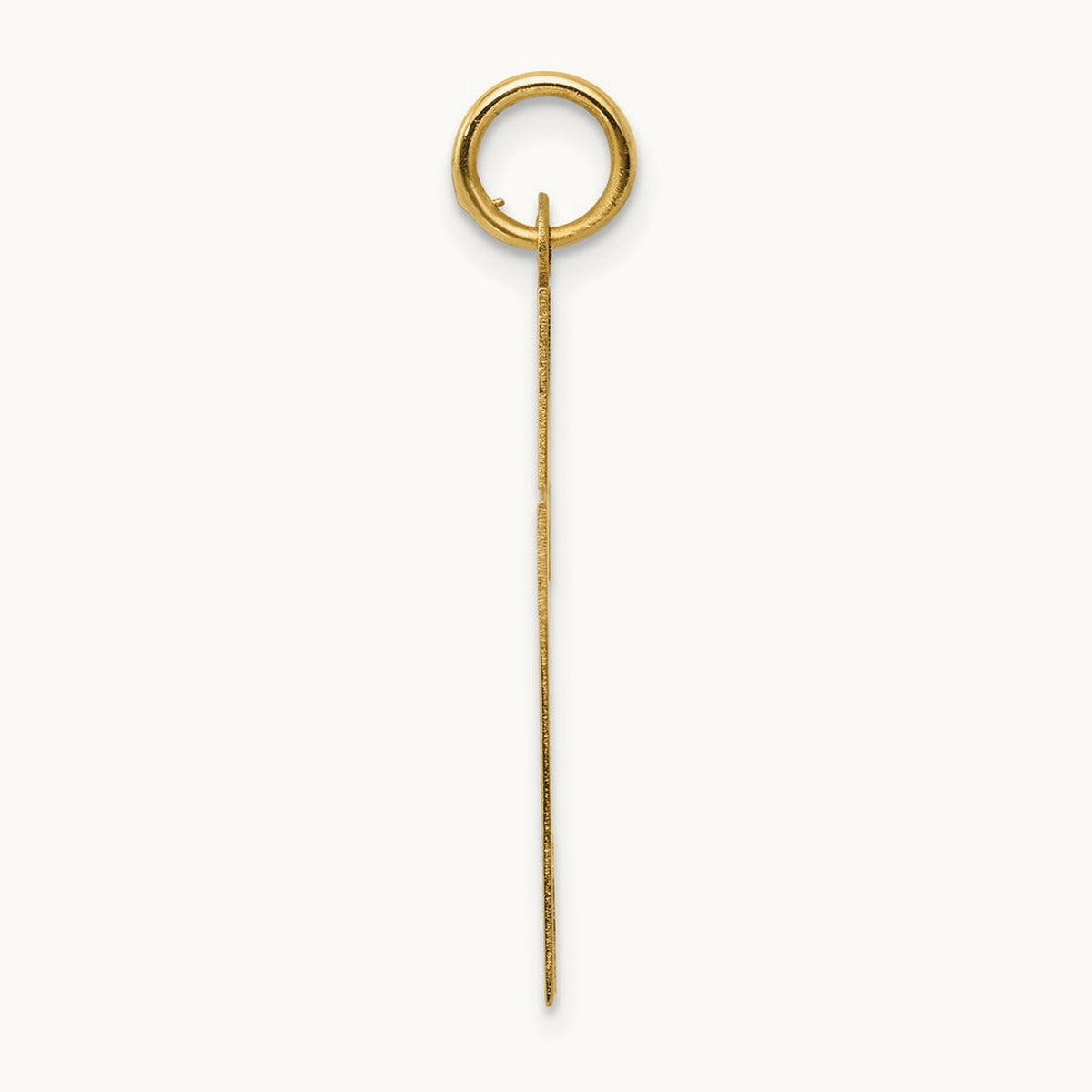 Polished Cross Pendant, 14K