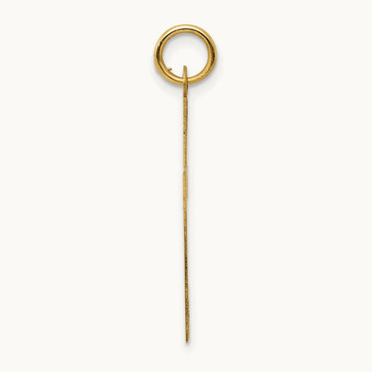 Polished Cross Pendant, 14K