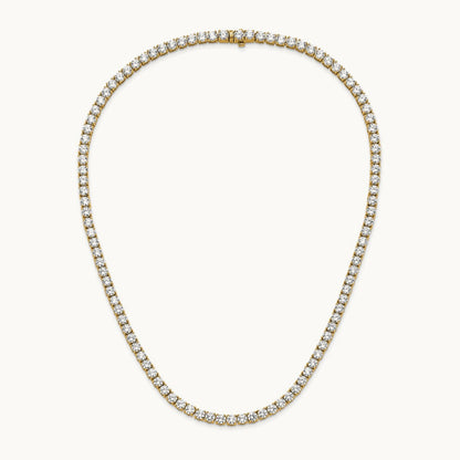Straight Tennis Necklace, 27 1/4-36 ct Lab-Grown Diamond