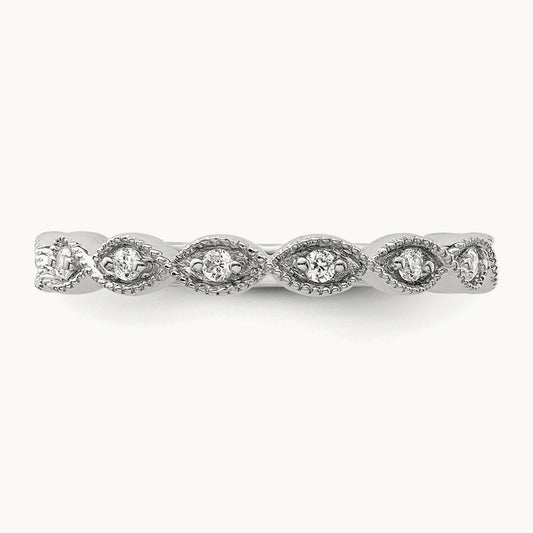 Wedding Band, 0.15 ct tw Lab-Grown Diamond