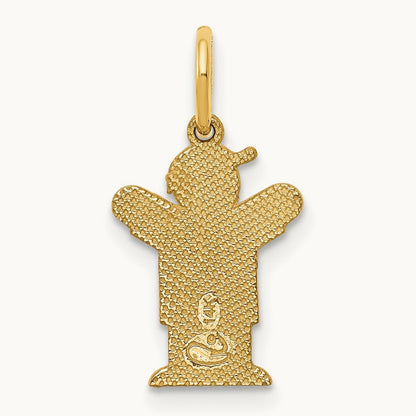 Mini Boy Love Charm — 14K Yellow Gold