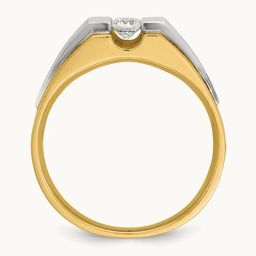 Men's Ring, 0.25 ct tw Lab-Grown Diamond