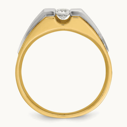 Men's Ring, 0.25 ct tw Lab-Grown Diamond