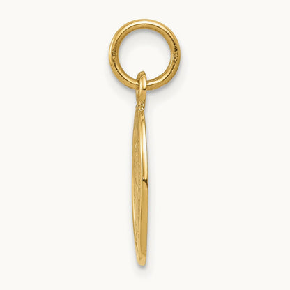 Saint Christopher Medal Charm, 14K
