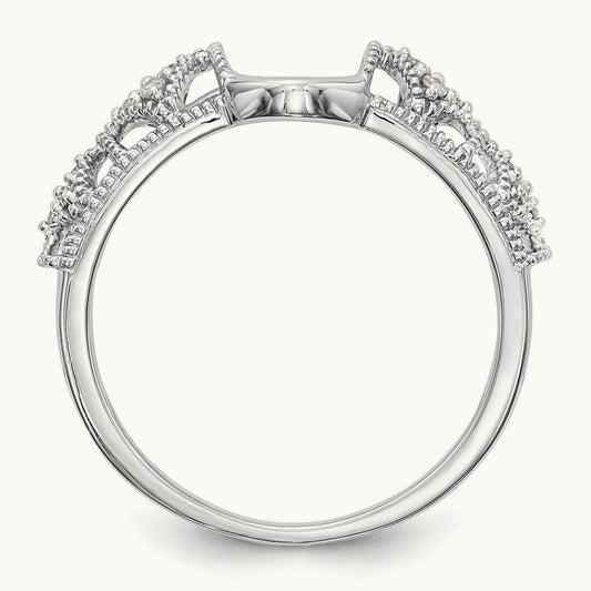 Diamond Wrap, 14K White Gold