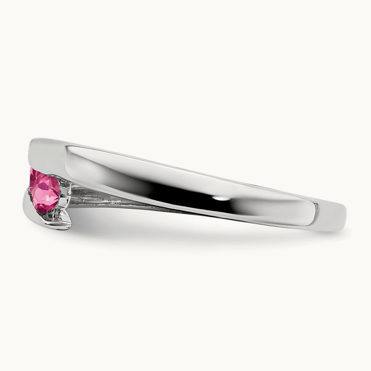 Tourmaline 4-stone Ring — 14K White Gold, 7
