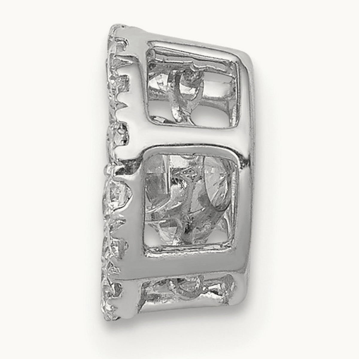 Vibrant Chain Slide Pendant, 0.50 ct tw Lab-Grown Diamond
