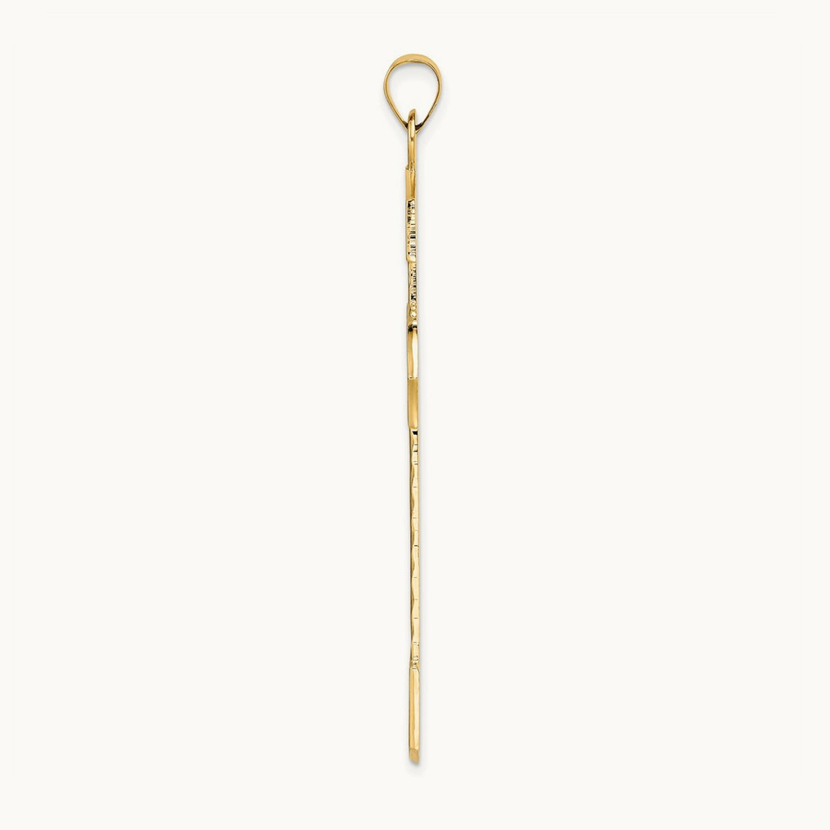 Polished Solid Fancy Design Cross Pendant — photo set