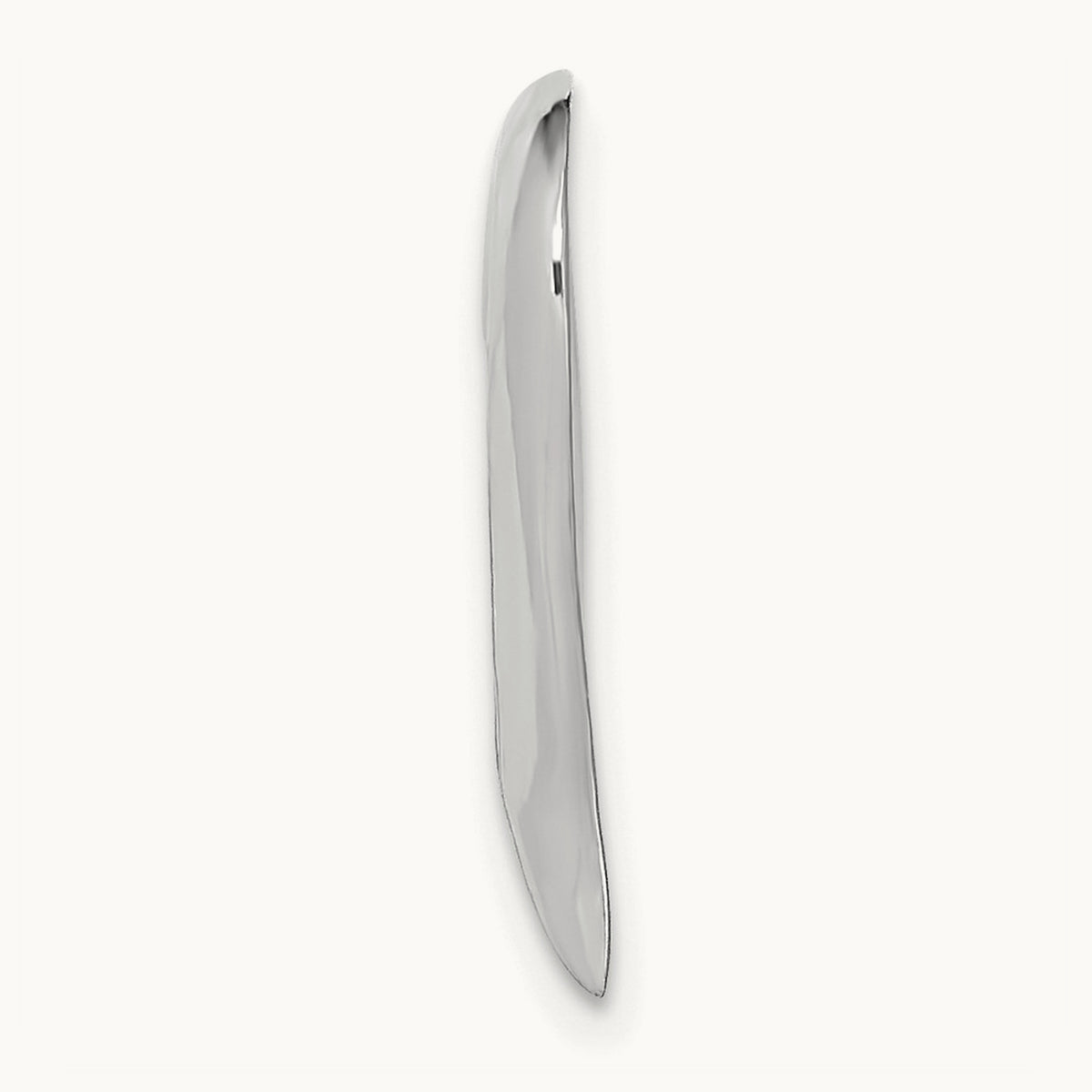 Large Floating Heart Slide — 14K White Gold