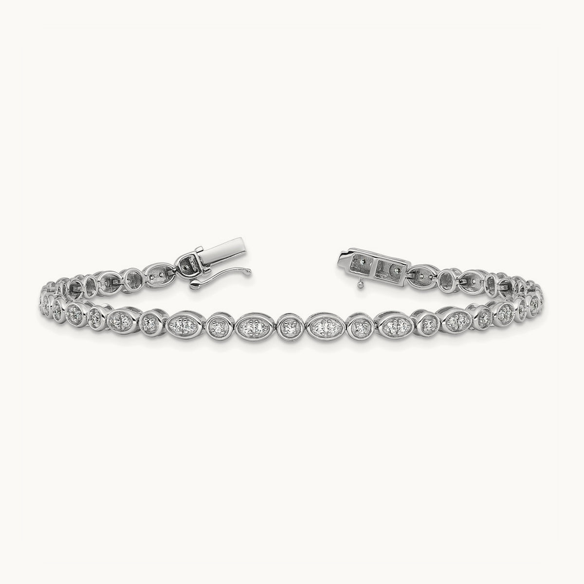 Fancy Bracelet, 1.00 ct tw Lab-Grown Diamond