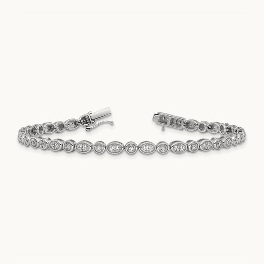 Fancy Bracelet, 1.00 ct tw Lab-Grown Diamond